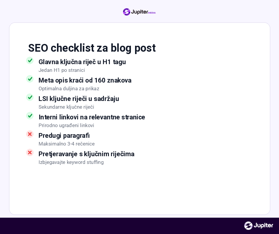 blog post za seo optimizacija featured snippets